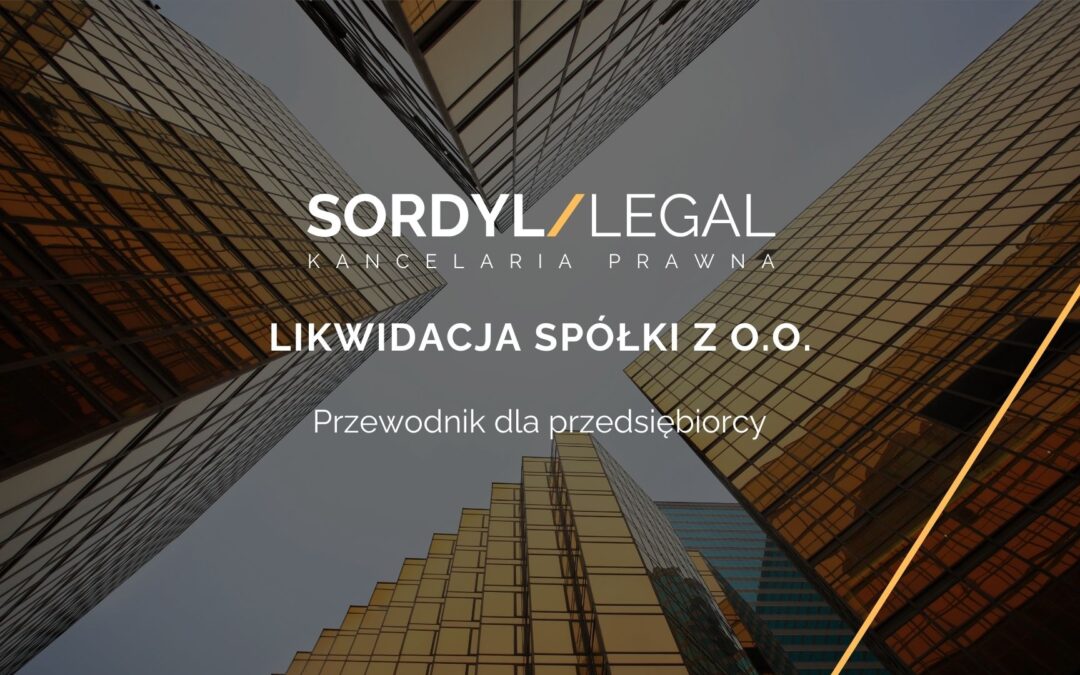 likwidacja spółki z o.o.